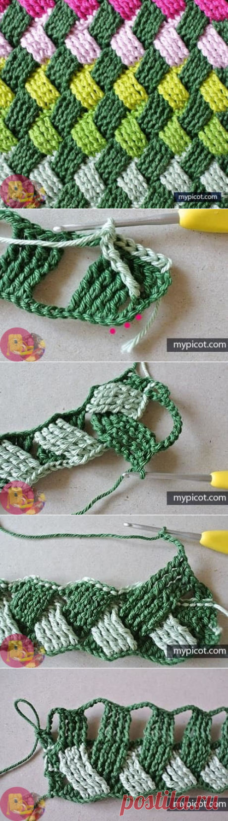 Пэчворк крючком — Сделай сам, идеи для творчества - DIY Ideas