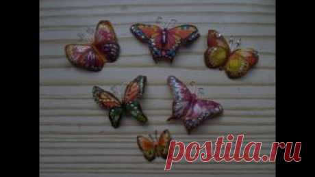 Объемные декупажные бабочки-легко! Мастер-класс/Volumetric butterflies! Всем привет!!! Представляю Вашему вниманию мастер-класс по изготовлению объемных декупажных бабочек. Эта идея придумана и опубликована мною еще в 2014 году, ...