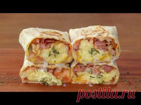 Лучший рецепт яичного буррито :: Рецепт завтрака