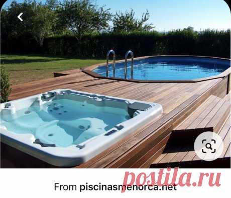 Пин содержит это изображение: Pool hot tub