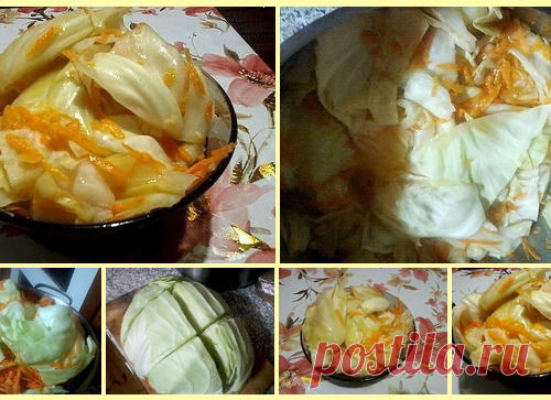 Это просто бомба, а не рецепт! Капуста в горячем рассоле