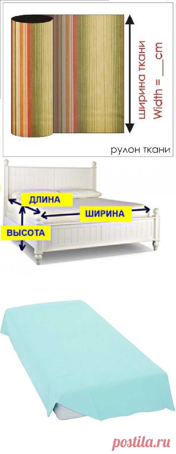 Как правильно рассчитать расход ткани для пошива постельного белья