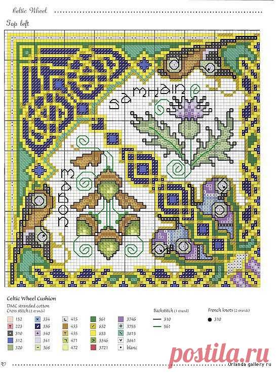 Celtic Pillow 2/7 | Cross Stitch: Celtic