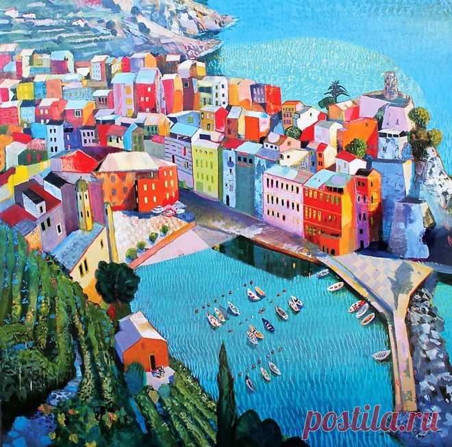 bardun - landscapes 2 - Vernazza, Paul Jorgensen