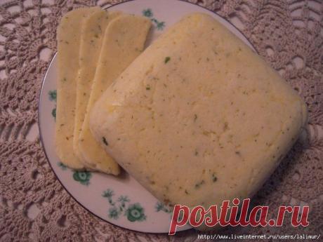 Домашний сыр .