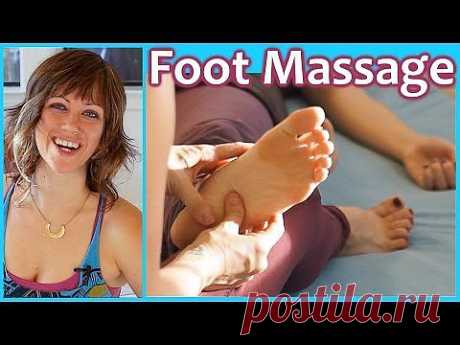 HD Foot Massage | How to Thai Massage Techniques for Feet | Pain Relief &amp; Relaxing Music ASMR - YouTube