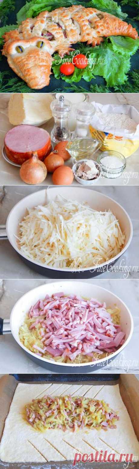 Пирог Крокодил - FineCooking.ru