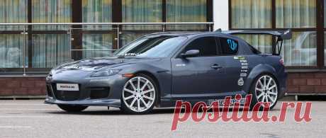 Роториада: тюнинг Mazda RX-8 High Power Продвинутые любители японских спорткаров Mazda RX-8 уважают гораздо меньше старых и более компактных RX-7, почитая последнее на сегодняшний день роторное купе слишком компромиссным. К тюнингу немногоч