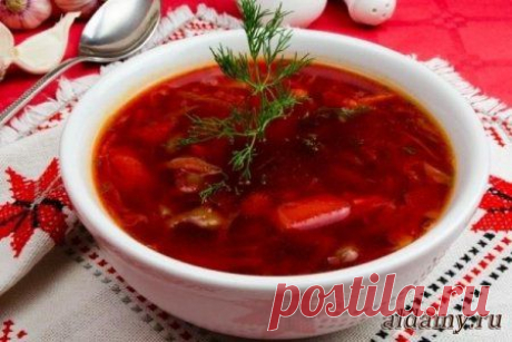 Борщ в мультиварке