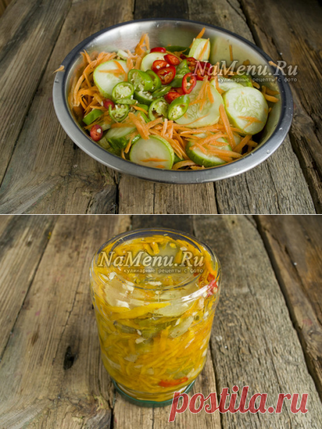 Огурцы по-корейски, самый вкусный рецепт на зиму из переросших огурцов