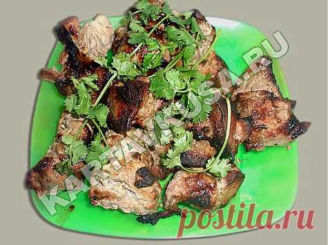 СВИНОЙ ШАШЛЫК В СОЕВОМ СОУСЕ | КартаВкуса.ру - рецепты с фото