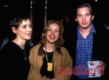 Вайнона Райдер, Джанин Гарофало и Итан Хоук