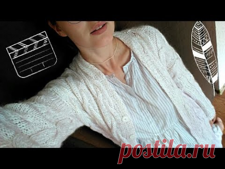 ПАЛЬТО или КАРДИГАН спицами // как связать? МАСТЕР КЛАСС