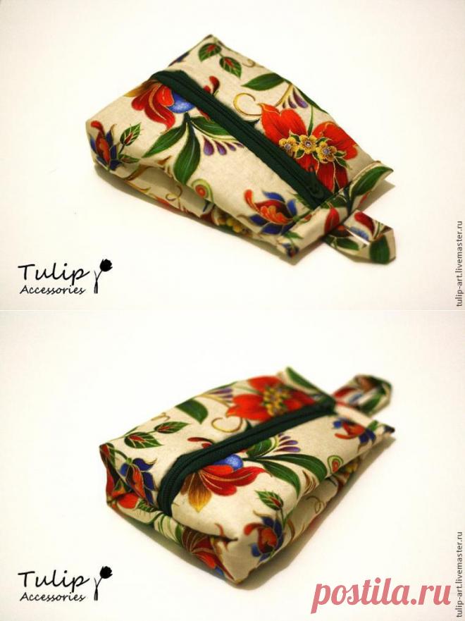 Мастер-класс: Сумочка-косметичка - Ярмарка Мастеров - ручная работа, handmade