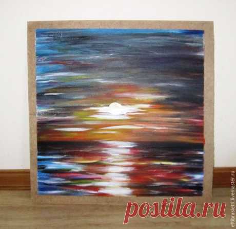 Легко и быстро рисуем картину по мотивам Л. Афремова - Ярмарка Мастеров - ручная работа, handmade