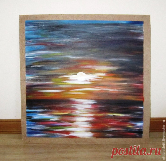 Легко и быстро рисуем картину по мотивам Л. Афремова - Ярмарка Мастеров - ручная работа, handmade