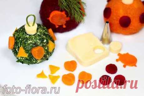 Салат &quot;Елочная игрушка&quot;, новогодние рецепты вкусных и красивых салатов