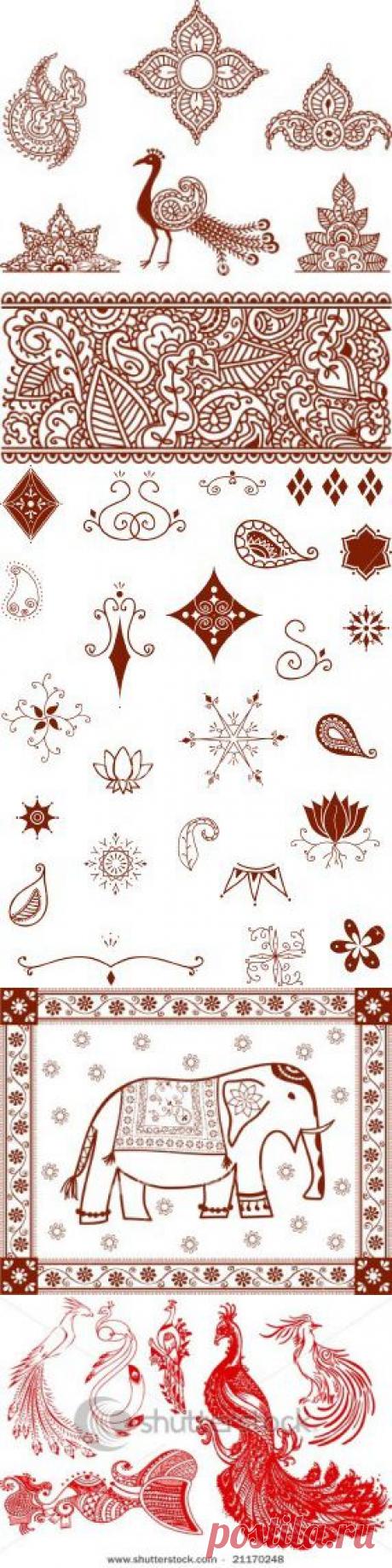 УЗОРЫ ИНДИИ - Разное (творчество) - ТВОРЧЕСТВО РУК - Каталог статей - ЛИНИИ ЖИЗНИ