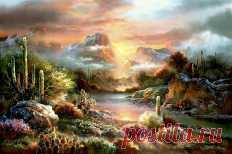 Фантастически красиво! Художник Джеймс Ли (James Lee)