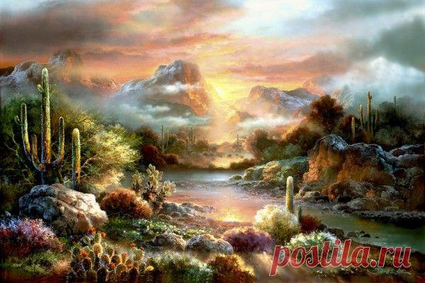 Фантастически красиво! Художник Джеймс Ли (James Lee)