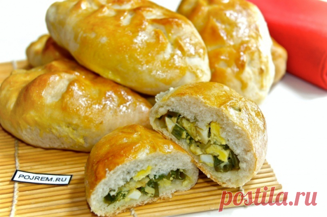 Пирожки с луком и яйцом - пошаговый рецепт с фото: как приготовить