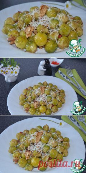 Брюссельская капуста в ореховом масле - кулинарный рецепт