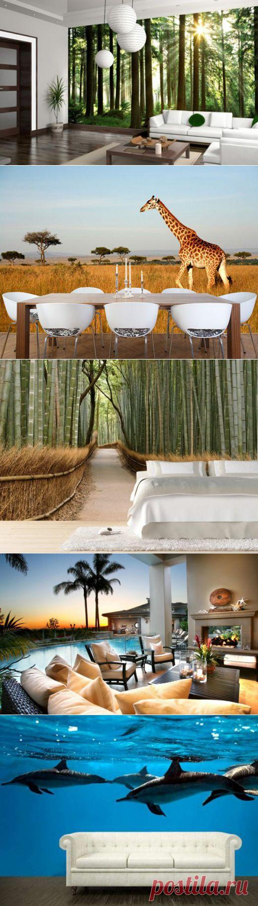 Что такое 3D обои для стен | Ремонт квартиры своими руками