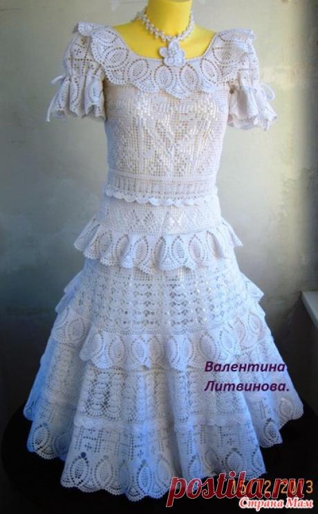 Платье " Роскошное" (мало схем)