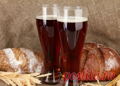 Домашний квас, точно такой как продают летом Напиток, который прекрасно охлаждает в жару.