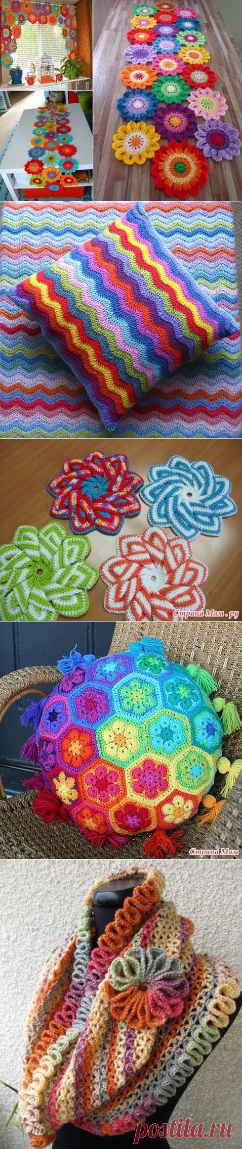 Идеи для вязания из остатков пряжи