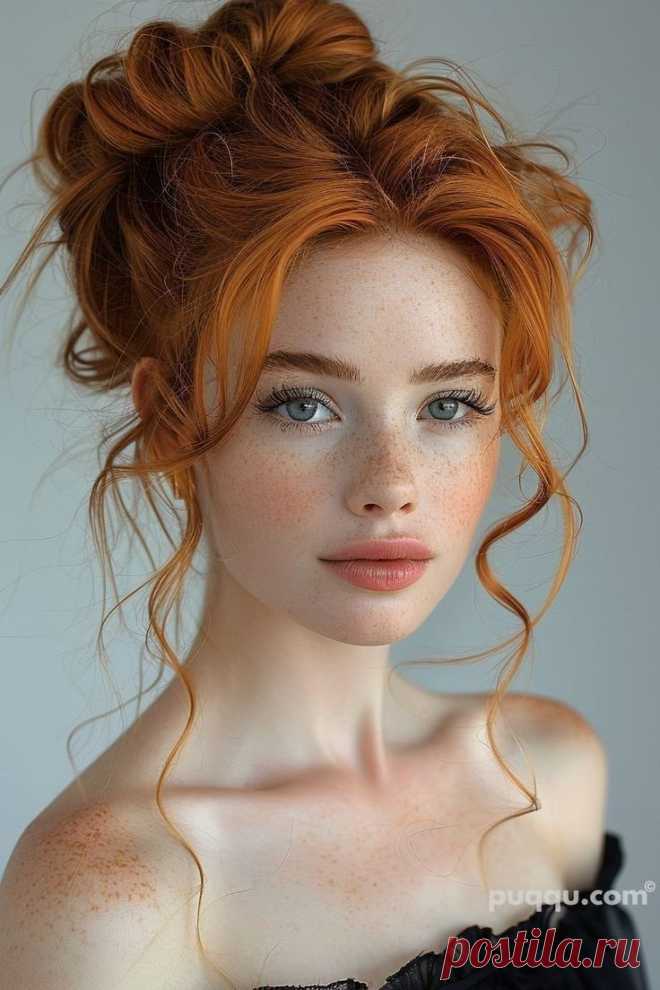 Рыжая.
