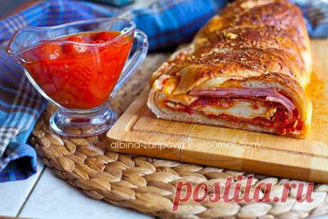 Table talks - Stromboli / Стромболи / пицца в рулете (step by step)