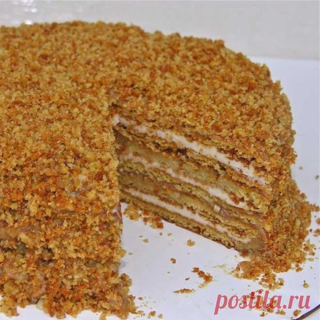 10 рецептов очень вкусных тортов.