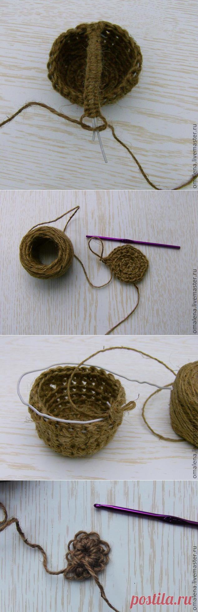 Делаем корзинку для кукол - Ярмарка Мастеров - ручная работа, handmade