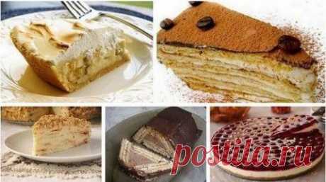 ТОРТЫ ИЗ ПЕЧЕНЬЯ - 5 ЛУЧШИХ РЕЦЕПТОВ!