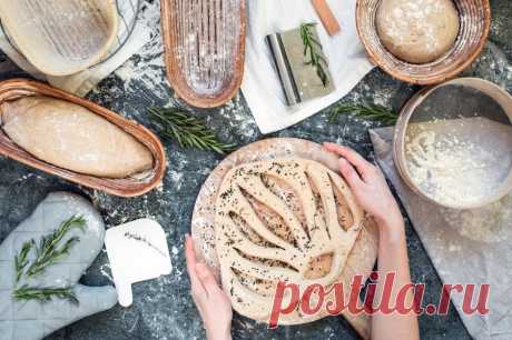 Рецепт фугасов с оливками на закваске | Всем Хлеб!