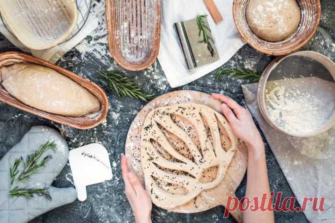 Рецепт фугасов с оливками на закваске | Всем Хлеб!