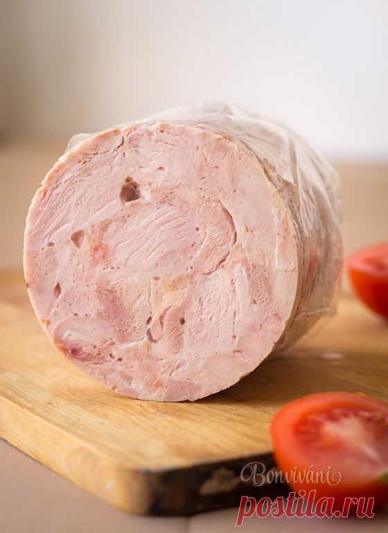 Домашняя куриная ветчина