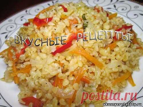 Булгур в мультиварке - рецепт с фото | Вкусные рецепты