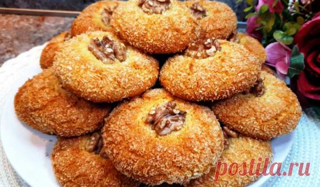 Знаменитое печенье без муки. Вкусно и просто: минимум ингредиентов