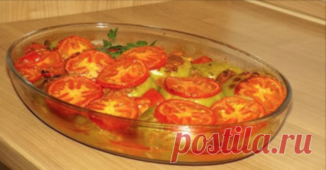 Вкусное, неимоверно сочное и очень сытное блюдо: перец, фаршированный с рисом по-хорватски