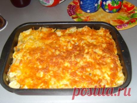 Мясо в духовке под шубой из капусты | Печем и варим