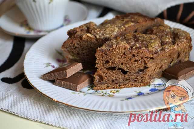 Шоколадный хлеб с бананом, рецепт коврижки из банана и какао Шоколадный хлеб, испеченный по этому рецепту, получается с насыщенным банановым вкусом.Можно добавить дробленые орехи, ванилин, корицу, сухофрукты.