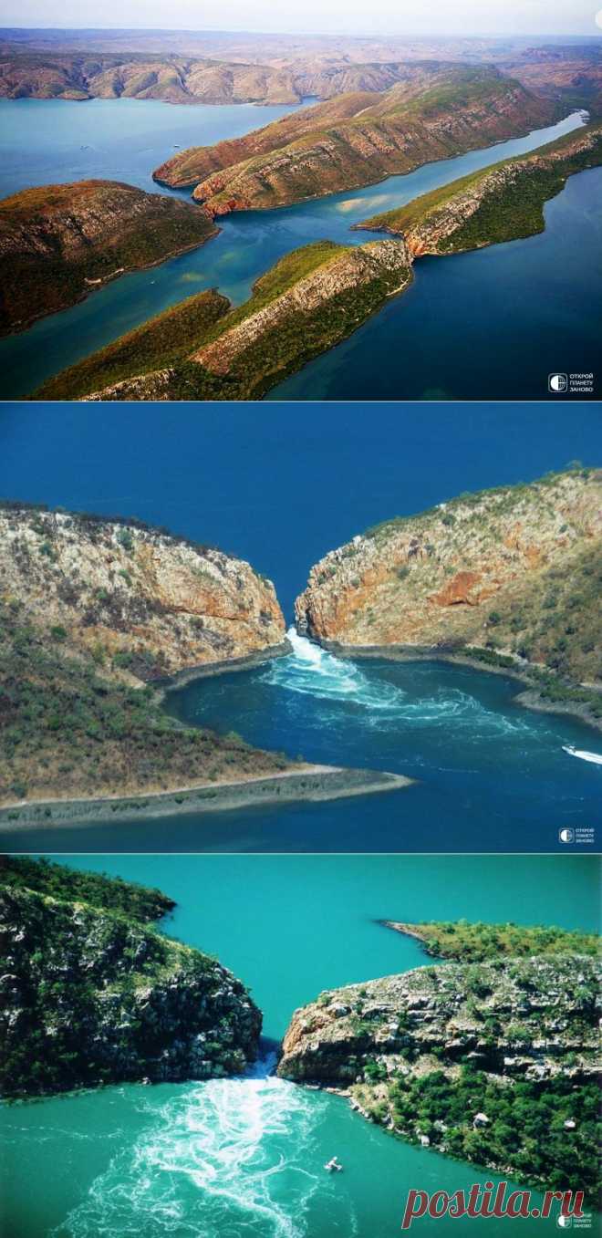 Горизонтальный водопад - Путешествуем вместе
