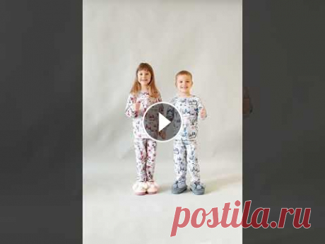 Пижама для Девочки 100% хлопок Хлопковая яркая пижама для девочки из базовой линейки от DEMI ♥♥♥♥ В ней легко играть, прыгать, спать и просто носить как домашнюю одежду. Комфортная ...