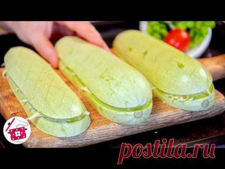 Самый вкусный рецепт кабачков! Я готовлю так кабачки каждый день! Быстрый и простой рецепт кабачков