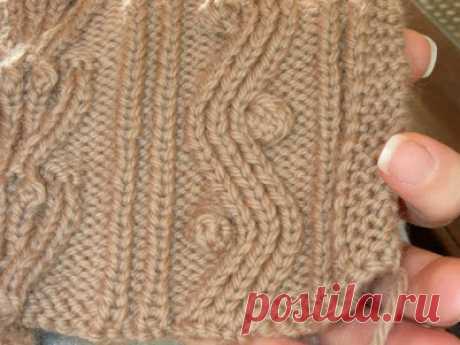 Способ вязания шишечек без поворота работы | Knitting club // нитин клаб
