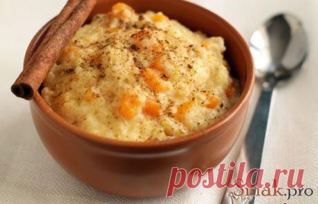 Пшенная каша с тыквой рецепт с фото