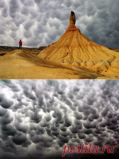 Необычные облака: Mammatus | ФОТО НОВОСТИ