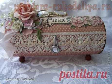 Шкатулка из упаковки от чипсов | СВОИМИ РУКАМИ